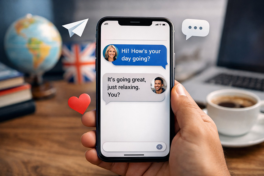 aprender a ligar en inglés online